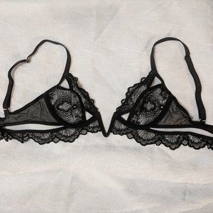 Thistle & Spire Black Cut-Out Bra